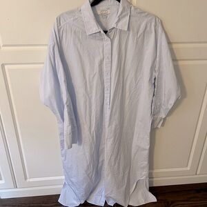 AYR Oversized Button Up Light Blue Shirt